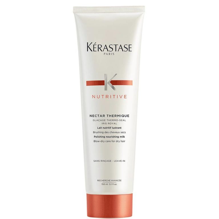 Lait nutritif lustrant brushing des cheveux secs